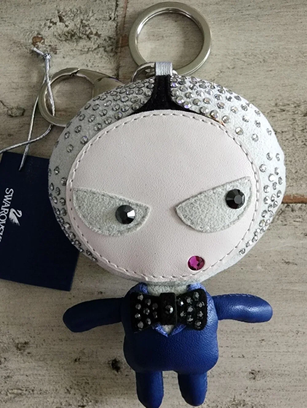 Swarovski Erika Crystal Bag Charm Keyring